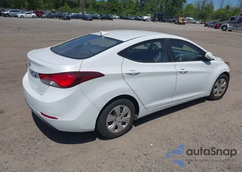 2016 Hyundai Elantra Se из США, поврежденный, VIN 5NPDH4AE2GH748919